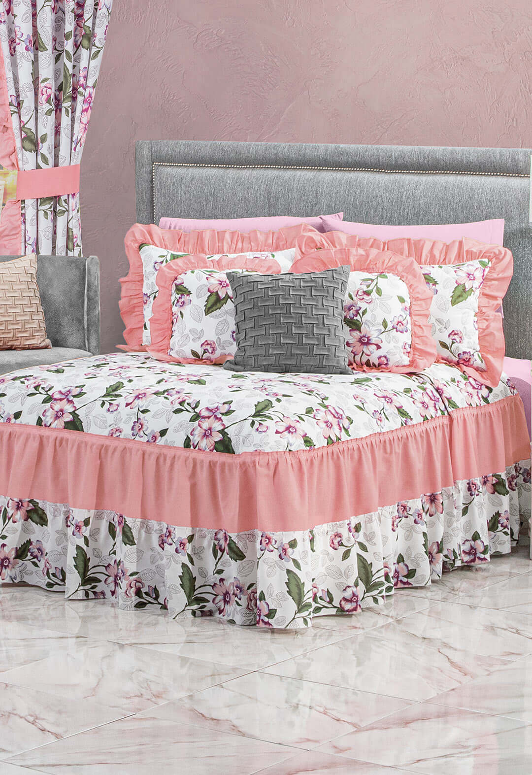 Juego de Colcha Floral Portofino FULL | SKU: 22931, image size:1080x1573