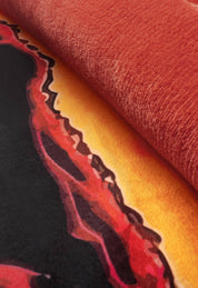 El Cobertor Dinosaurio Rex, decora la habitación de los jovenes de la casa. Puedes lavarlo en casa siguiendo las instrucciones de lavado de la etiqueta.&nbsp;