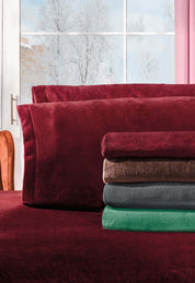 Juego de Sabanas Invernal Vino