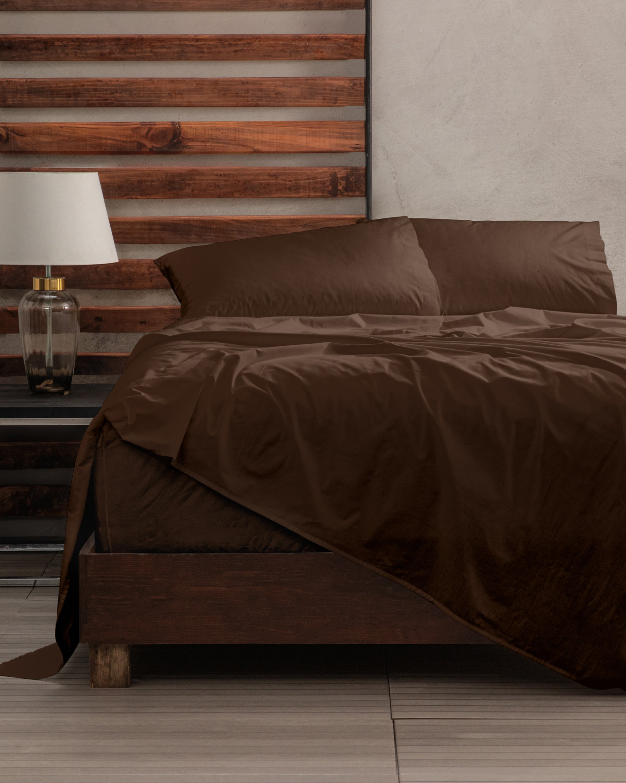 Pack De 2 Fundas De Almohada De Microfibra | Color Chocolate | 80 X 80 Cm | Con Cremallera | Transpirables Y Lavables Hasta 60°C | Certificado Oeko-Tex